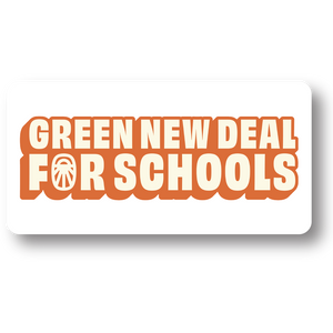 Green New Deal for Schools Stickers - 5 Pack