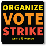 Organize Vote Strike Decal - now HALF PRICE !