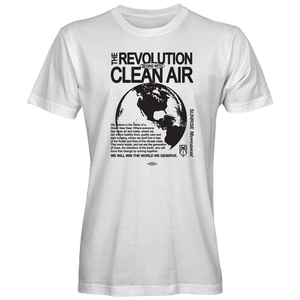 Revolution Clean Air Unisex Organic T-Shirt - Black or White