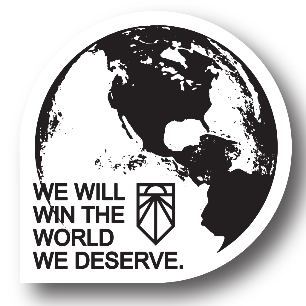 We Will Win the World 2" Die Cut Sticker