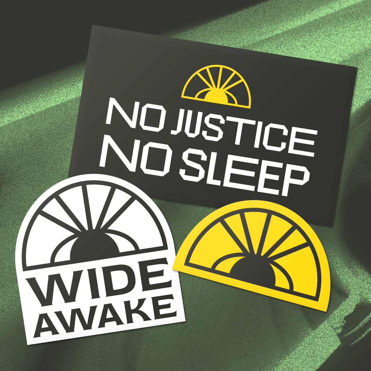 Wide Awake Sticker Pack – Sunrise Movement