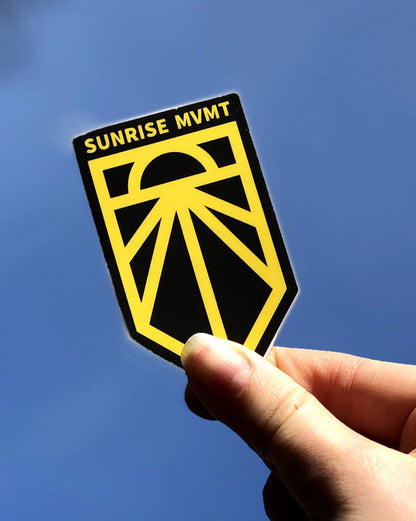 Sunrise Movement Sticker Original - HALF OFF